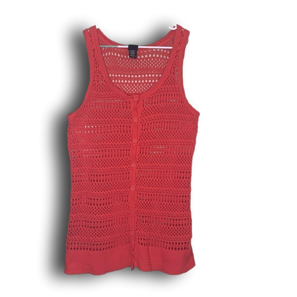 Canyon River Blues women’s tank top cardigan size XL